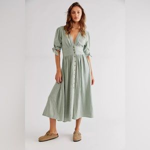 BNWT Free People Love of My Life Midi Dress